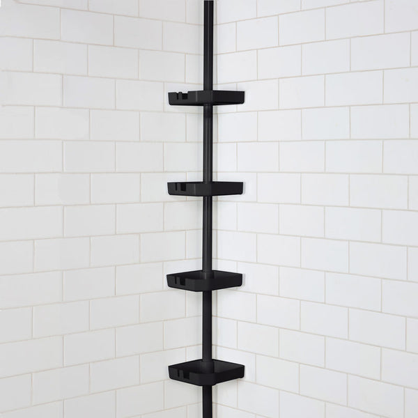 kitchengrips Tension Caddy 4 Tier Black