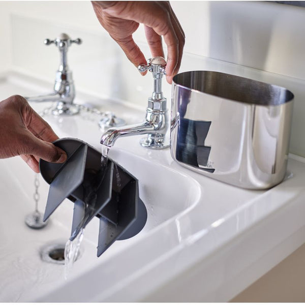 Kitchengrips Toothbrush Caddy Stainless Steel