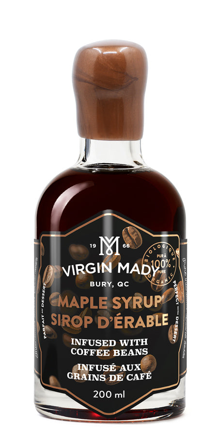 kitchengrips Organic Maple Syrup Infused with Coffee Beans