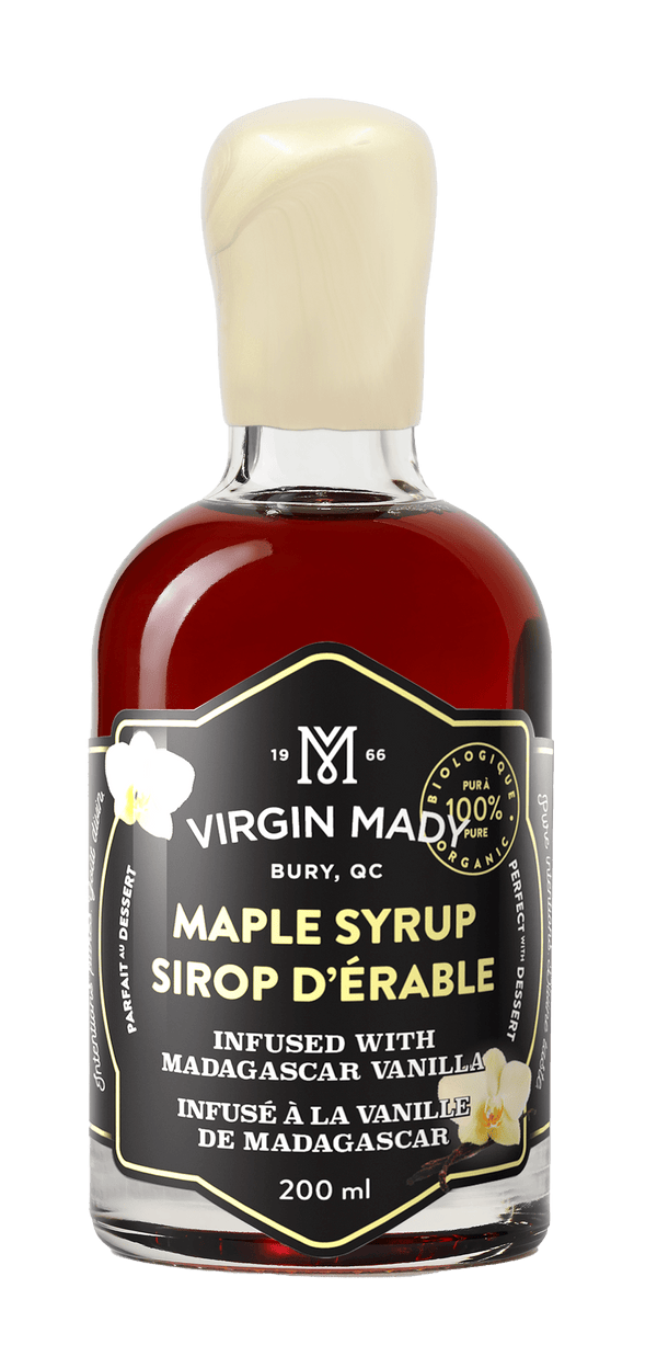 kitchengrips Organic Maple Syrup Infused with Madagascar Vanilla