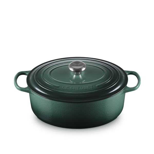 kitchengrips Oval Dutch Ovens Artichaut Enameled Cast Iron