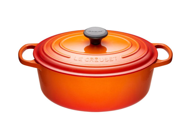 kitchengrips Oval Dutch Ovens Flame Enameled Cast Iron