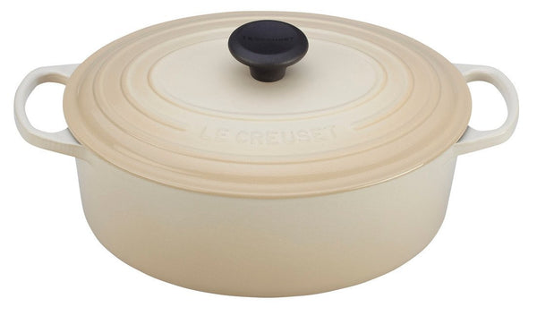 kitchengrips Oval Dutch Ovens Meringue Enameled Cast Iron