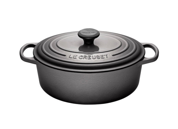 kitchengrips Oval Dutch Ovens Oyster Enameled Cast Iron