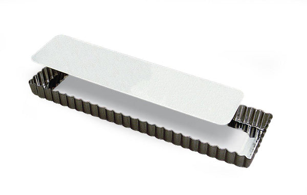 kitchengrips Quiche Pan Long Rectangular with Removable Bottom