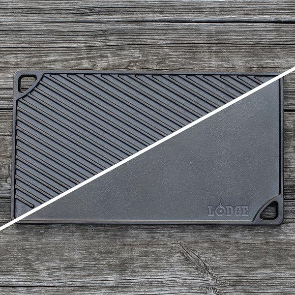 Kitchengrips Reversible Grill/Griddle Pan Cast Iron