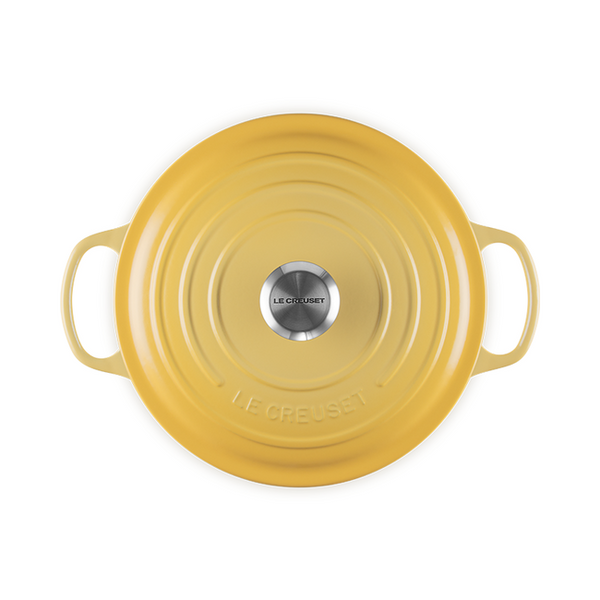 Kitchengrips Round Dutch Ovens Camomille Enameled Cast Iron