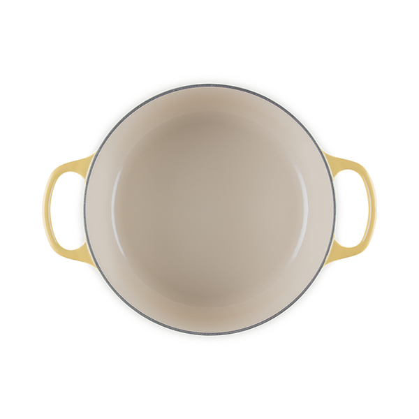 Kitchengrips Round Dutch Ovens Camomille Enameled Cast Iron