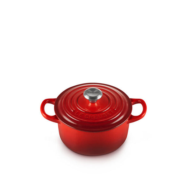 kitchengrips Round Dutch Ovens Cerise Enameled Cast Iron