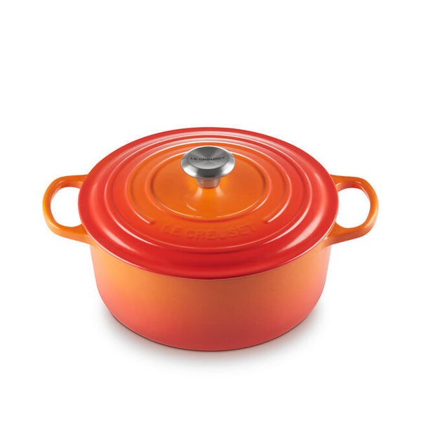 kitchengrips Round Dutch Ovens Flame Enameled Cast Iron