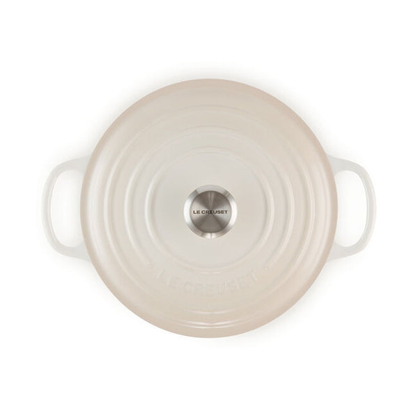Kitchengrips Round Dutch Ovens Meringue Enameled Cast Iron