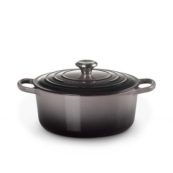 Kitchengrips Round Dutch Ovens Oyster Enameled Cast Iron