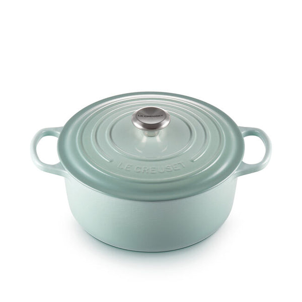 Kitchengrips Round Dutch Ovens Sage Enameled Cast Iron