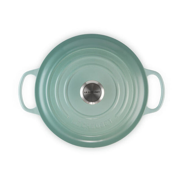 Kitchengrips Round Dutch Ovens Sage Enameled Cast Iron