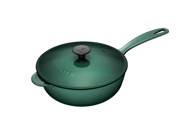 kitchengrips Saucier Pan Artichaut Enameled Cast Iron