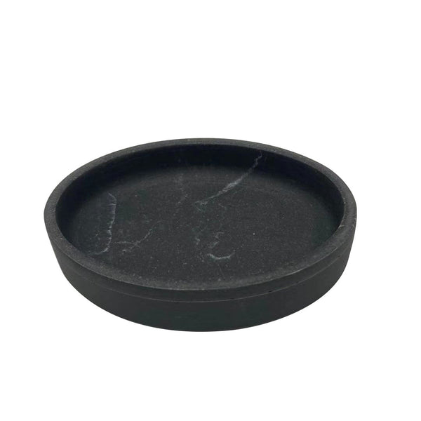 kitchengrips Soap Dish - Michaelangelo Black Marble Finish