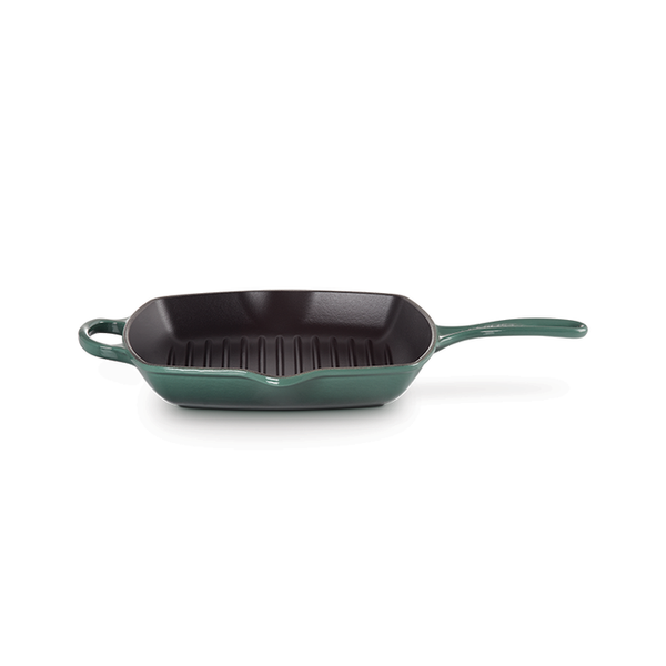 kitchengrips Square Skillet Grill Artichaut Enameled Cast Iron