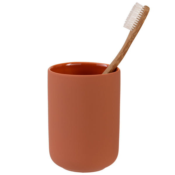 Kitchengrips Tumbler/Toothbrush Holder - Callan Terracotta