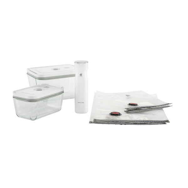 Kitchengrips Vacuum Sealer Starter Set With Glass Containers