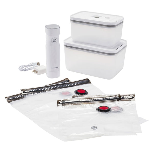 Kitchengrips Vacuum Sealer Starter Set With Plastic Containers
