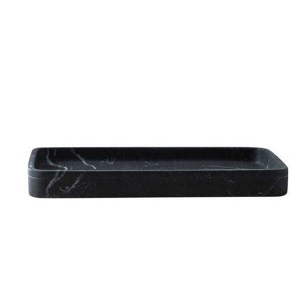 kitchengrips Vanity Tray - Michaelangelo Black Marble Finish