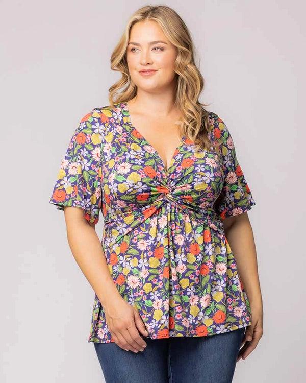 Kiyonna Abby Twist Top - Sale
