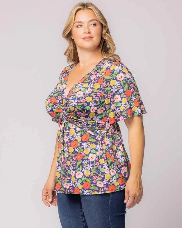 Kiyonna Abby Twist Top - Sale