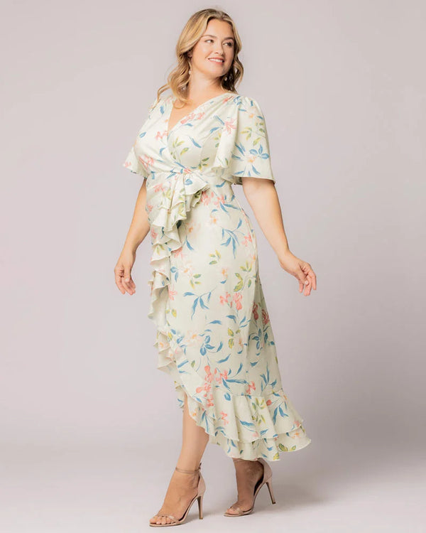 Kiyonna Alexandra Faux Wrap Dress - Sale