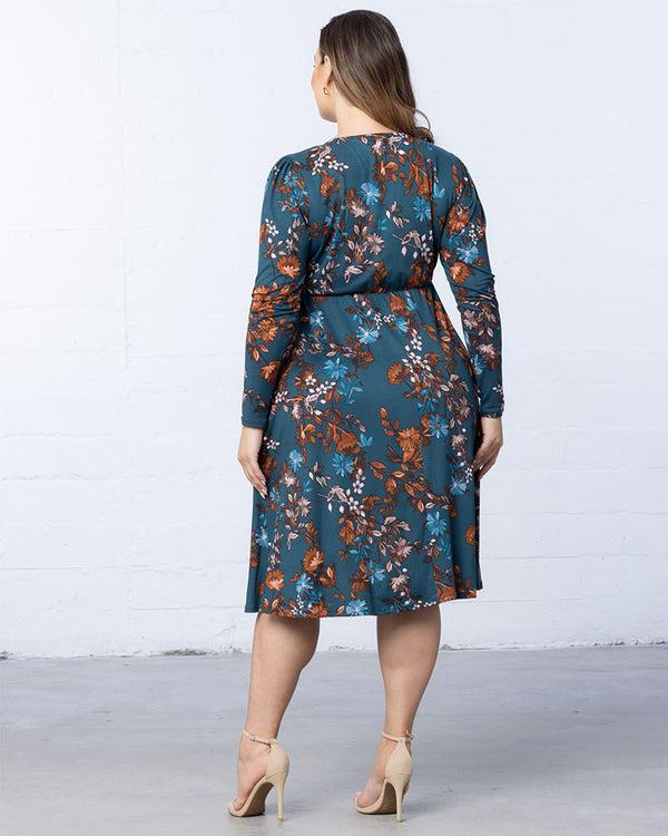 Kiyonna Aster Faux Wrap Dress