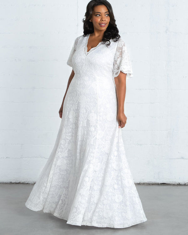 kiyonna Blissful Lace Wedding Gown - Sale