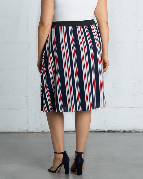 Kiyonna Boardwalk Bliss Skirt - Sale