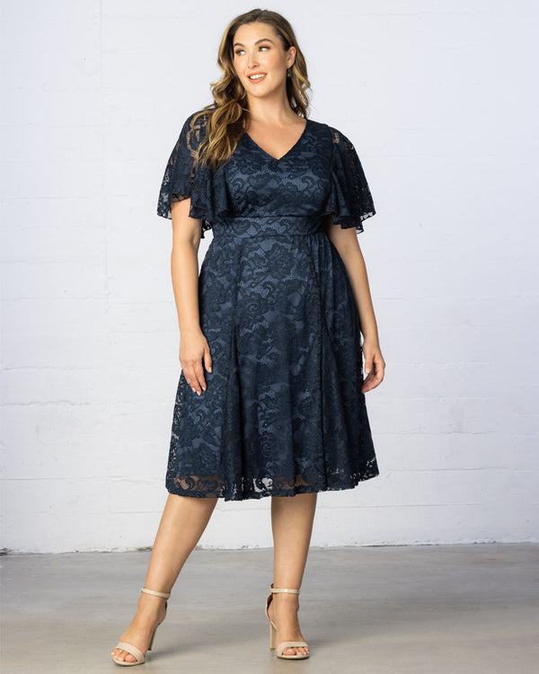 Kiyonna Camille Lace Cocktail Dress