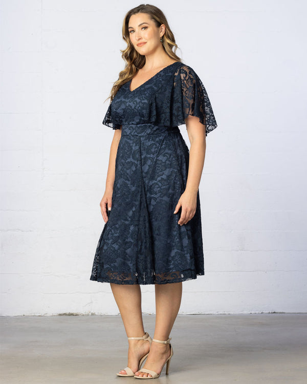Kiyonna Camille Lace Cocktail Dress