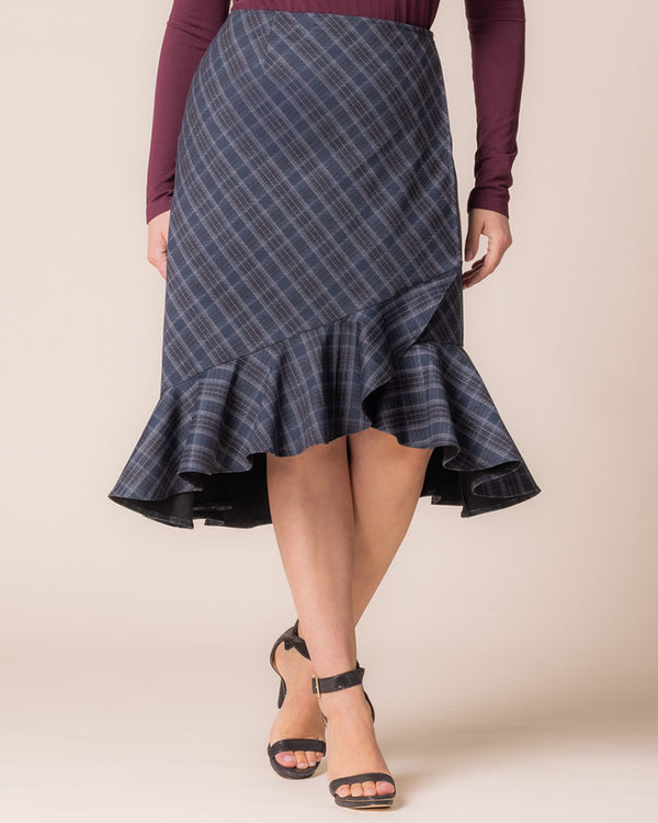 Kiyonna Carina Flounce Skirt - Sale