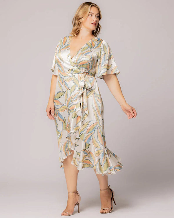 Kiyonna Chloe Wrap Dress - Sale