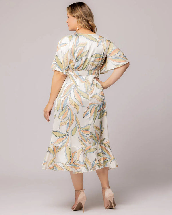 Kiyonna Chloe Wrap Dress - Sale