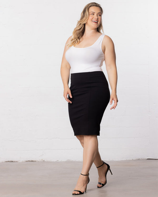 Kiyonna Curvy Pencil Skirt - Sale