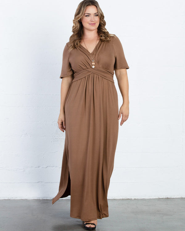 Kiyonna Desert Rain Maxi Dress - Sale