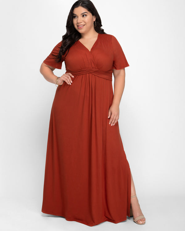 Kiyonna Desert Rain Maxi Dress - Sale