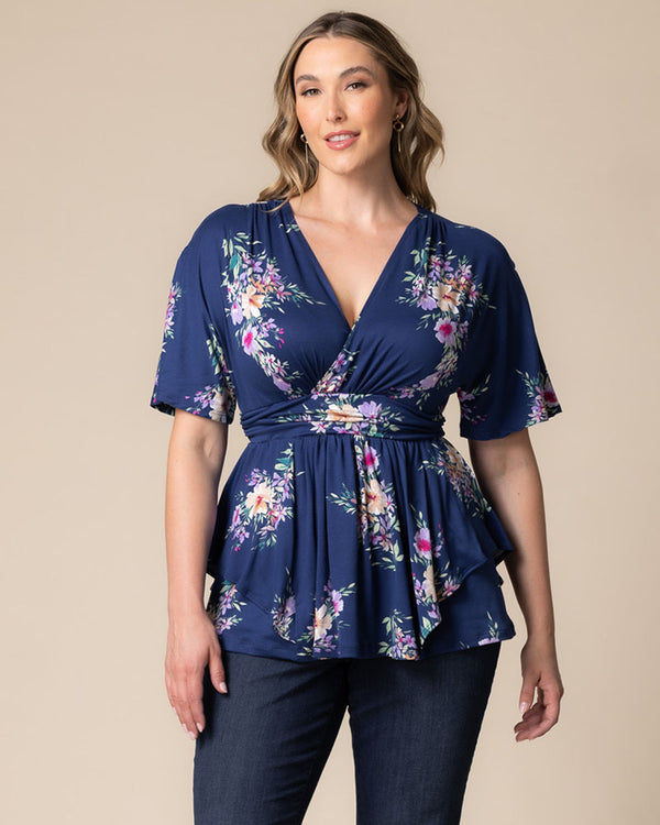 kiyonna Encore Print Top - Sale