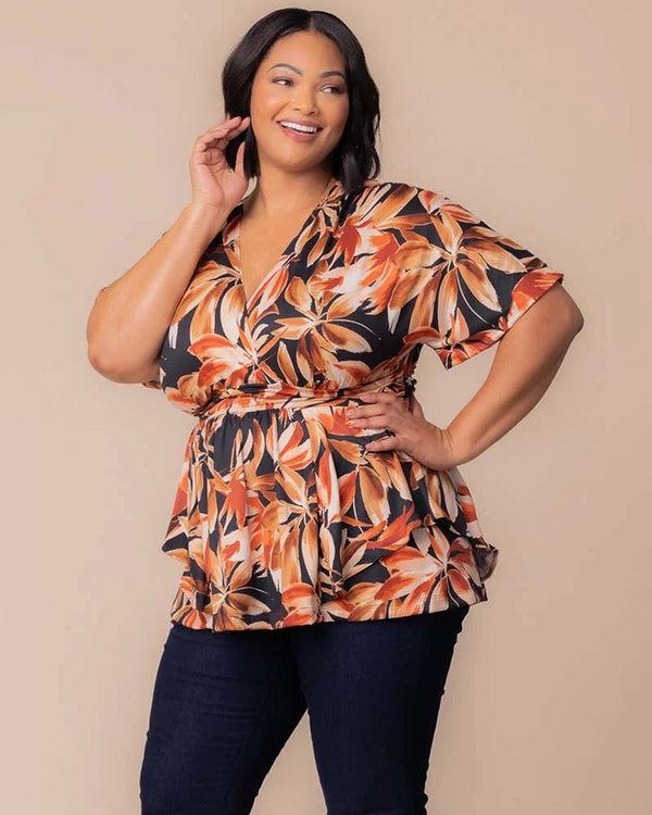 kiyonna Encore Print Top