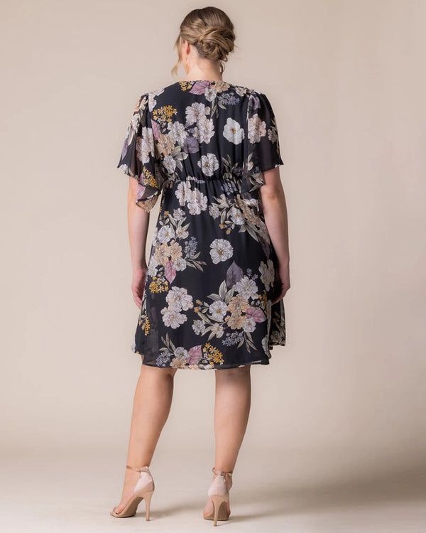 Kiyonna Florence Flutter Sleeve Dress