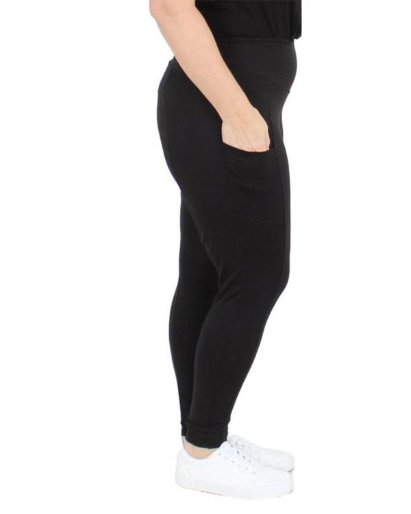 kiyonna Flow Leggings with Pockets