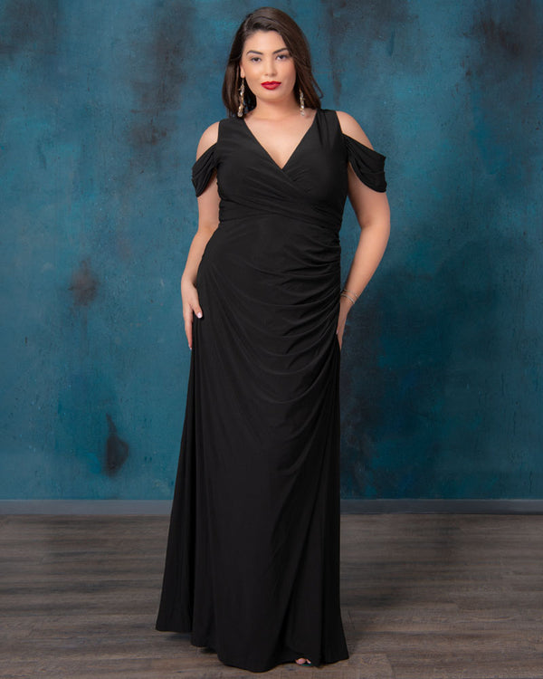 kiyonna Gala Glam Evening Gown - Final Sale