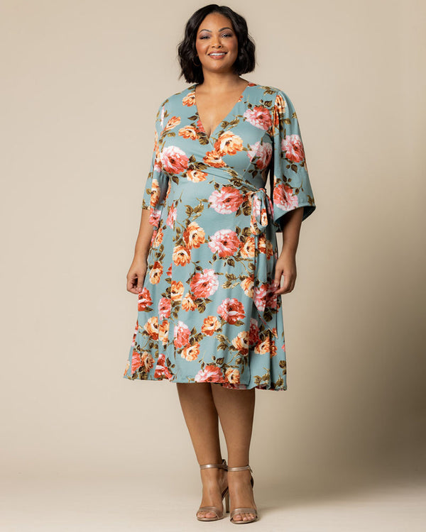 Kiyonna Gemini Wrap Dress - Sale