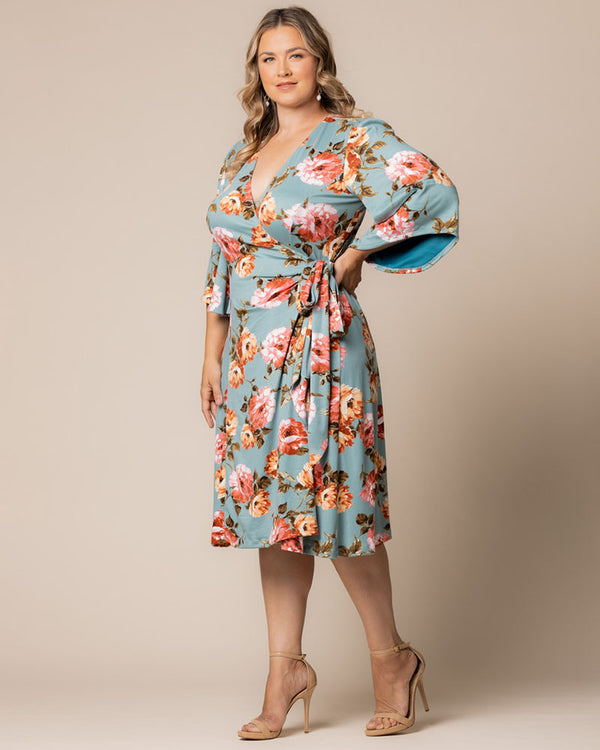 Kiyonna Gemini Wrap Dress - Sale