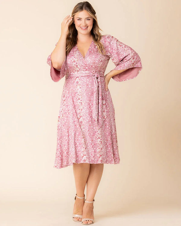 kiyonna Gemini Wrap Dress