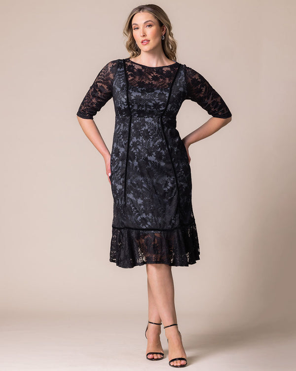 Kiyonna Hampton Lace Cocktail Dress