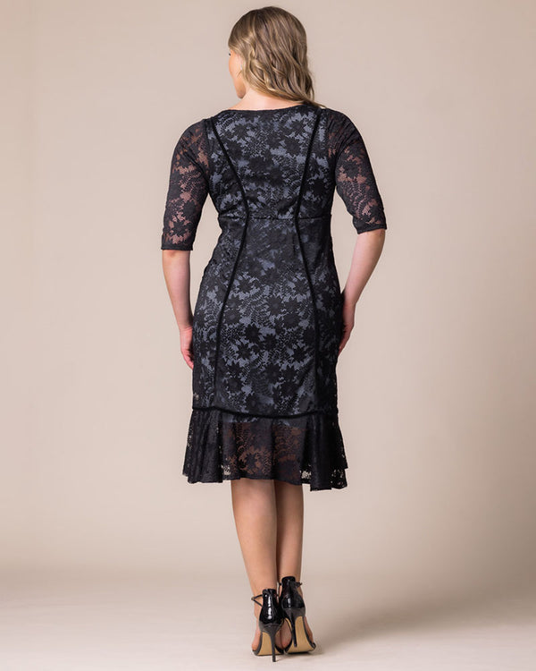 Kiyonna Hampton Lace Cocktail Dress