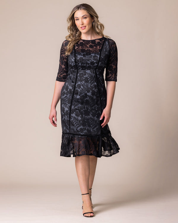kiyonna Hampton Lace Cocktail Dress